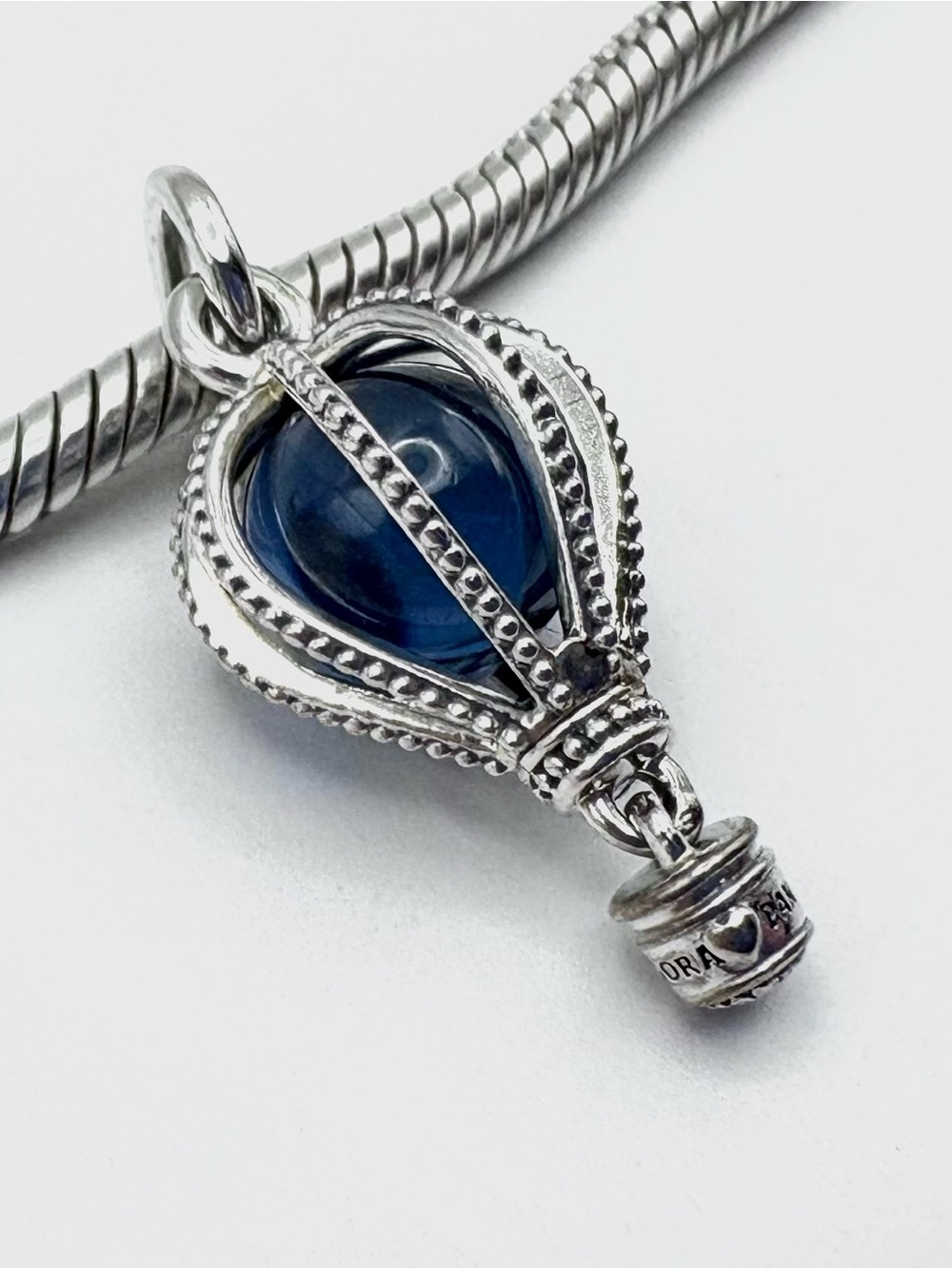 Pandora Hot Air Balloon Dangle Sterling Silver Charm